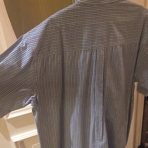 IZOD checked short-sleeved shirt - Picture 5 of 5